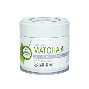 Aiya Matcha Organic Ceremonial Grade Tea Powder - Opened Tin